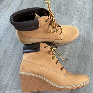 Timberland wedge boots
